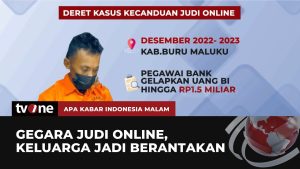 kisah tragis kecanduan judi online