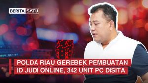 Penggerebekan Judi Online Besar Polda Riau