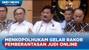 Menkopolhukam Gelar Rapat Koordinasi Bahas Judi Online