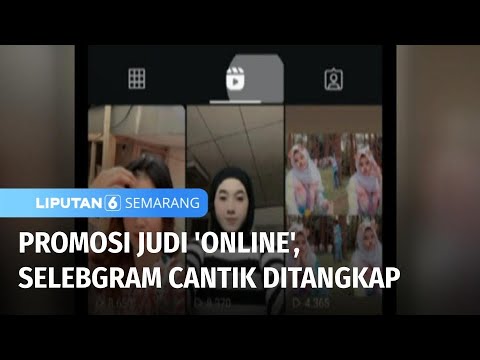 Selebgram cantik ditangkap di Temanggung karena mempromosikan situs judi online di akun pribadinya. Atas perbuatannya, tersangka terancam pidana 10 tahun penjara.