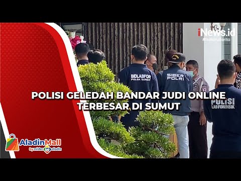 Penggeledahan Rumah Mewah Terduga Pemilik Judi Online di Sumatera Utara