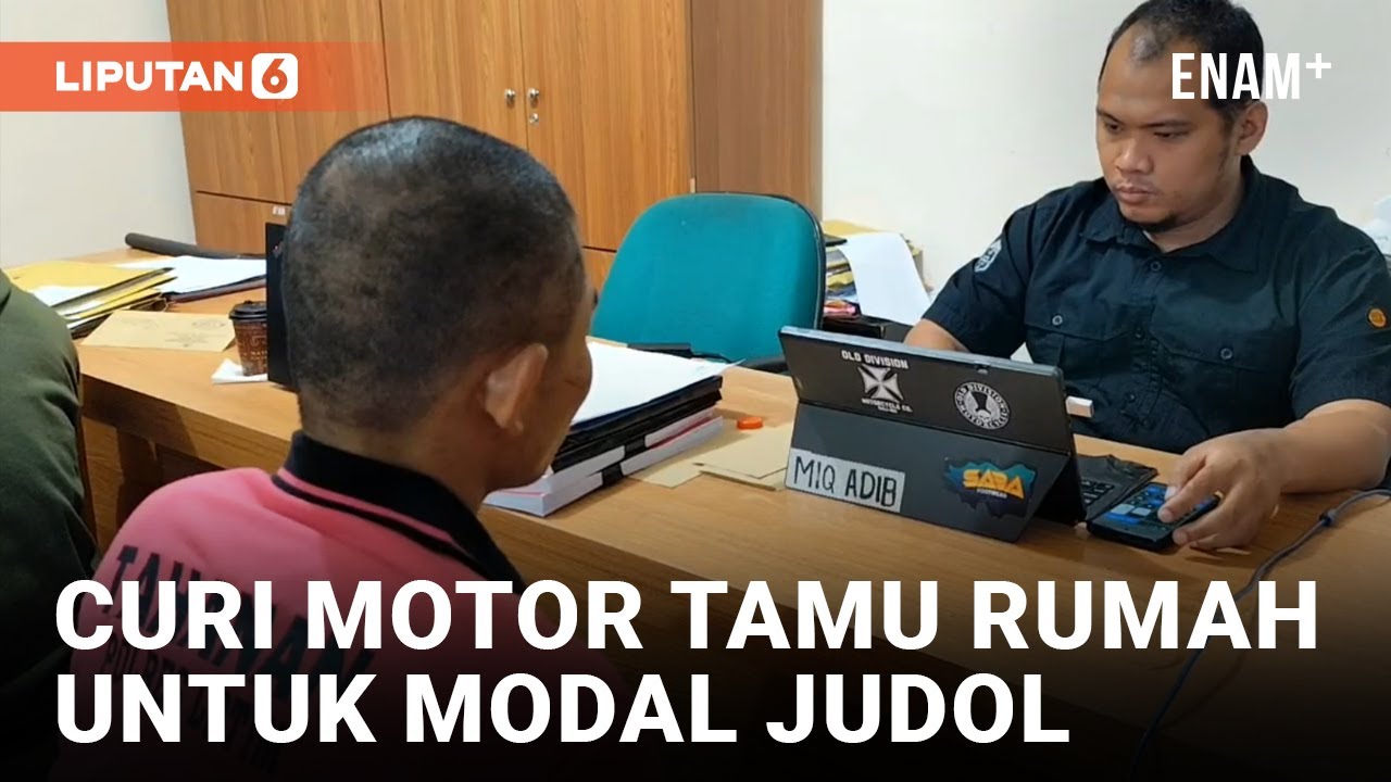 Pemuda Lombok Timur Curi dan Gadaikan Motor untuk Modal Judi Online