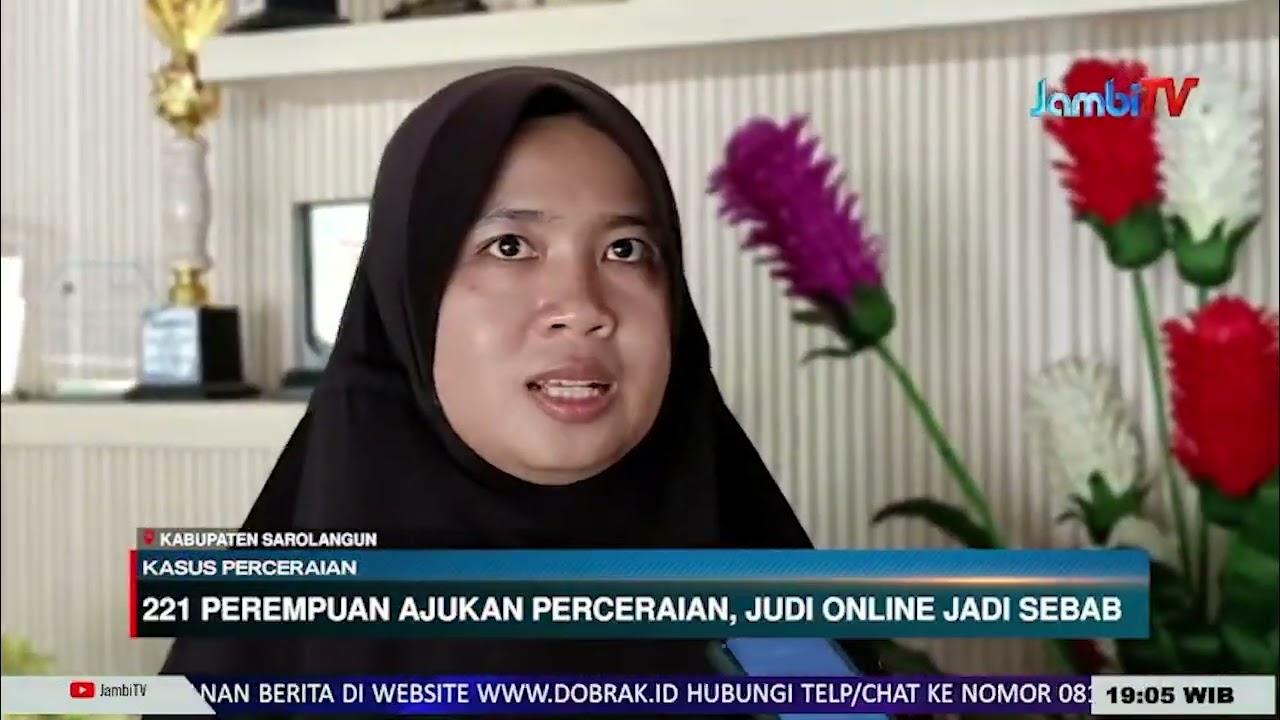 Judi Online Sebab Hancurnya Rumah Tangga di Sarolangun