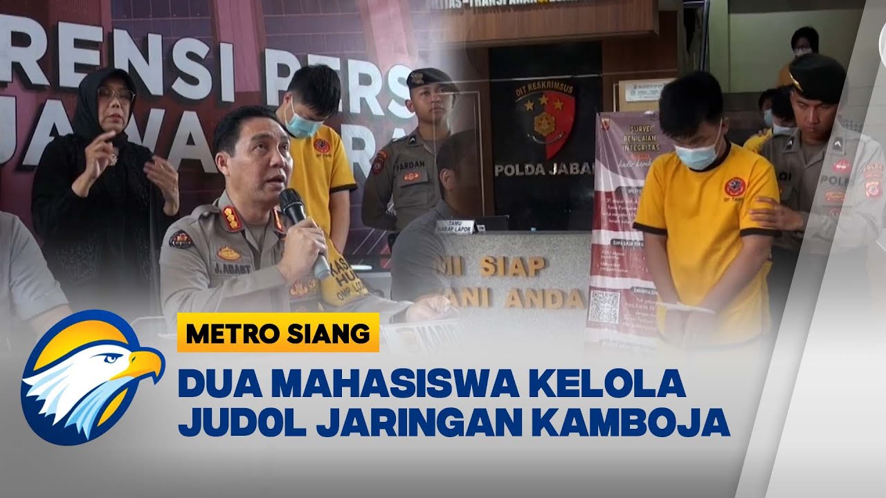 (in) Dua Mahasiswa Kelola Judi Online Jaringan Kamboja Terungkap