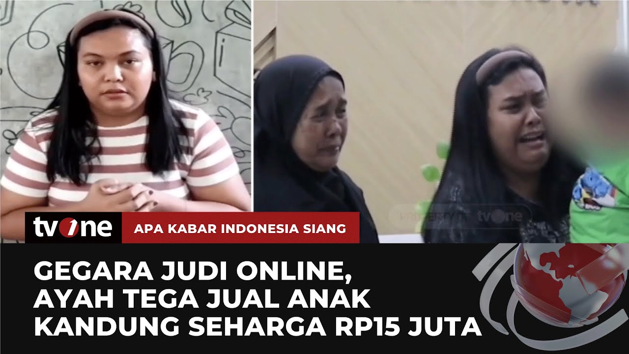 Ayah Jual Anak Demi Judi Online di Tangerang