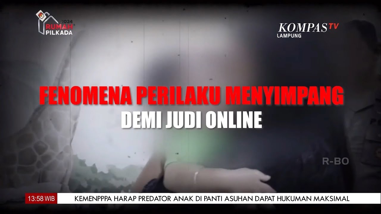 (in) Dampak Judi Online Semakin Meluas, Pelaku Kriminal Kian Banyak