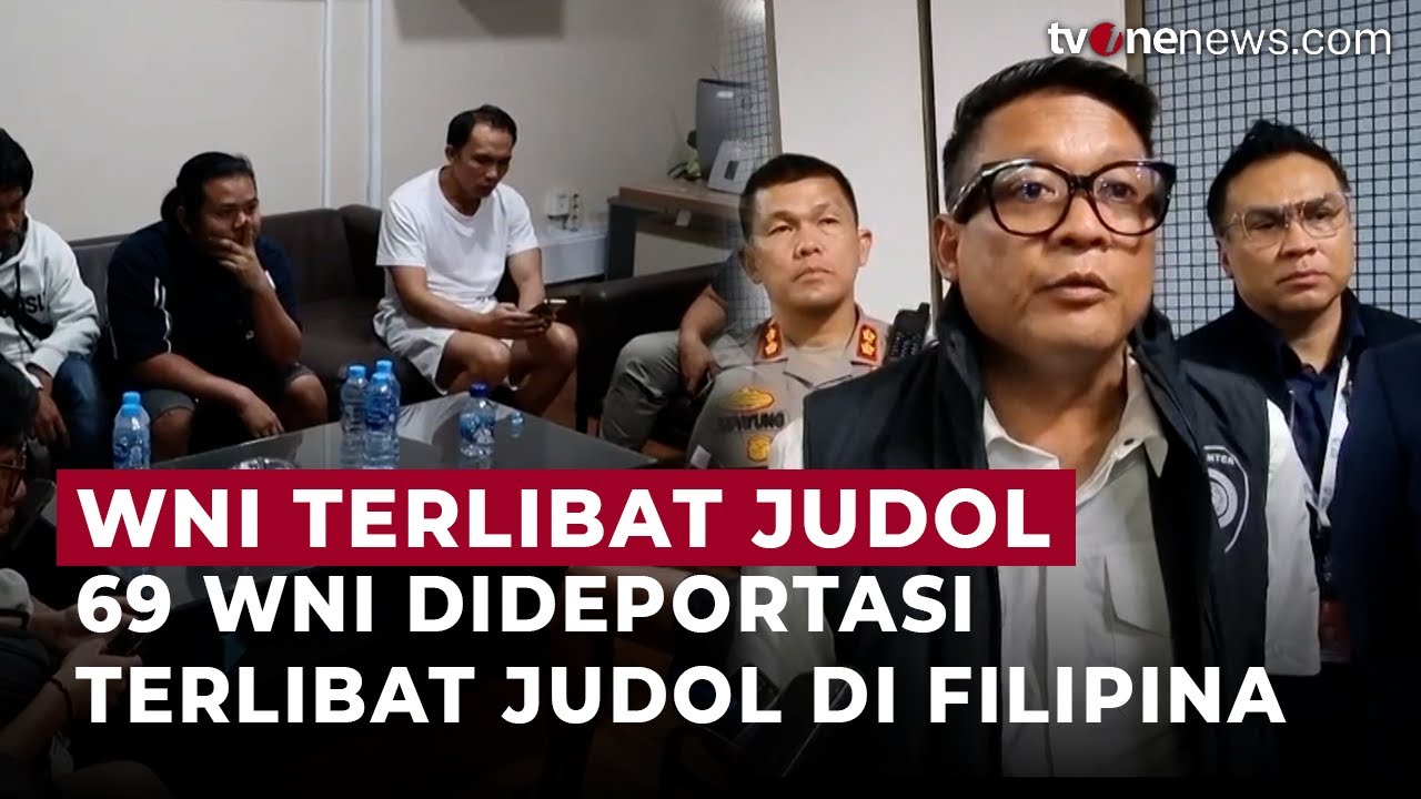 Deportasi WNI Kasus Judi Online Filipina Melibatkan 35 Pekerja dan 2 Tersangka