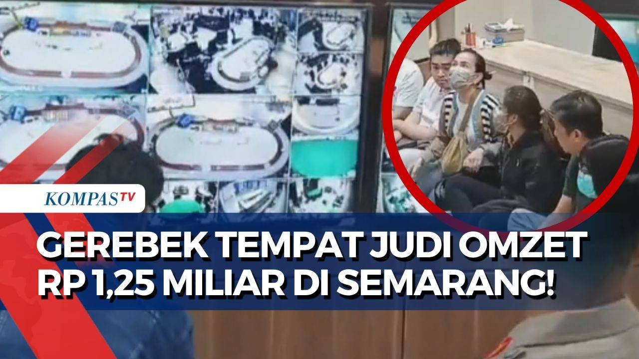 Polisi Bongkar Kasino Beromset Rp 25 Miliar di Jantung Semarang