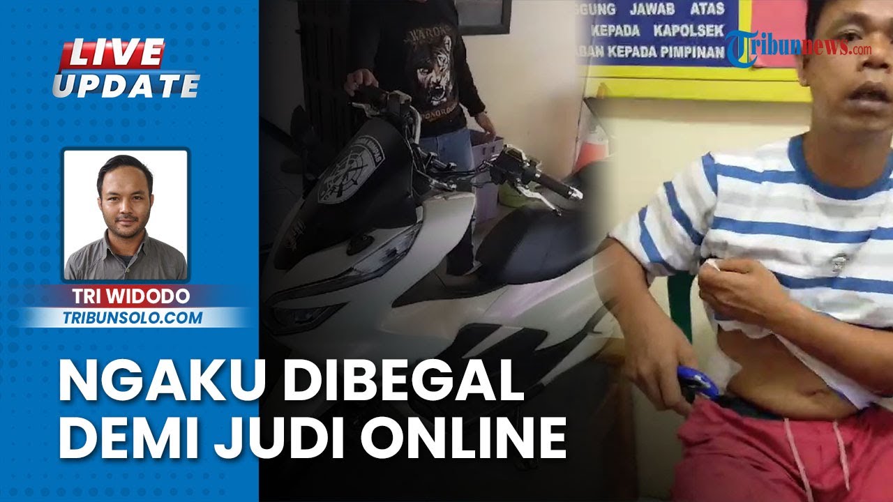 Nekat Sobek Perut Demi Skenario Palsu: Pelaku Judi Online Buat Drama Pembegalan!