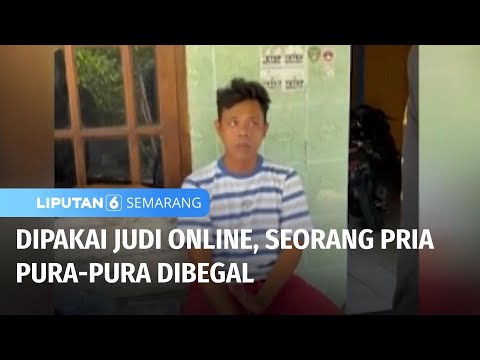 (in) Kasus Judi Online di Boyolali, Seorang Pria Habiskan Rp60 Juta dan Pura-Pura Dibegal