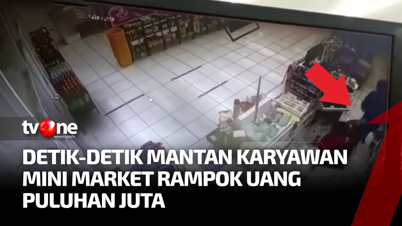 Mantan Karyawan Minimarket Terjerat Utang Judi Online Nekat Rampok Uang Puluhan Juta