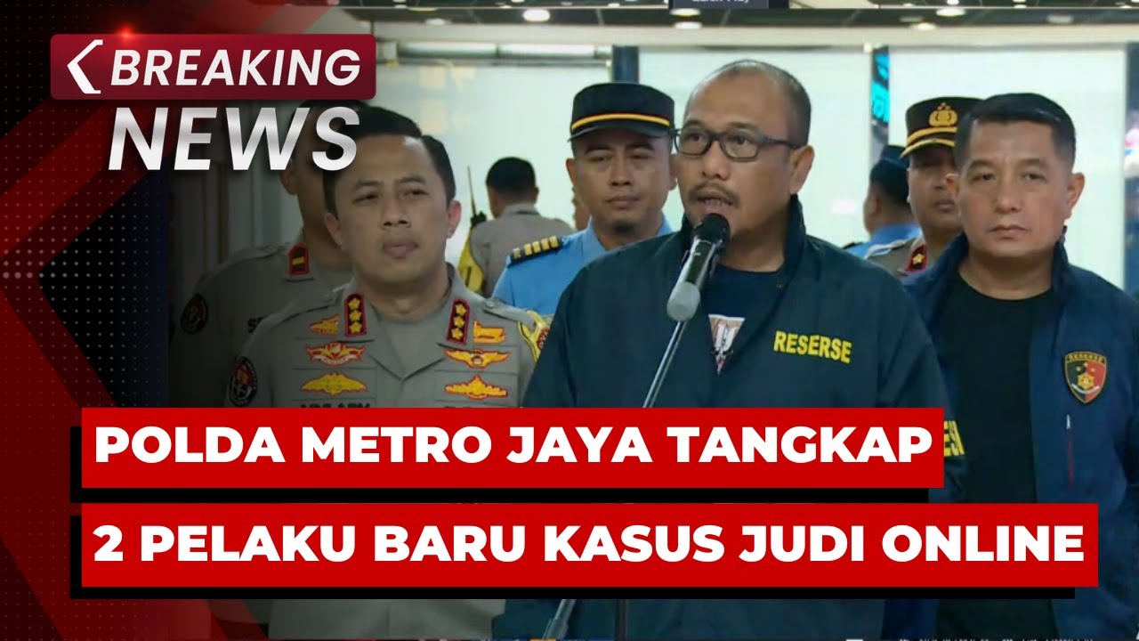 Tersangka Judi Online Komdigi ditangkap Polda Metro Jaya, Barang Bukti Rp 28 Miliar