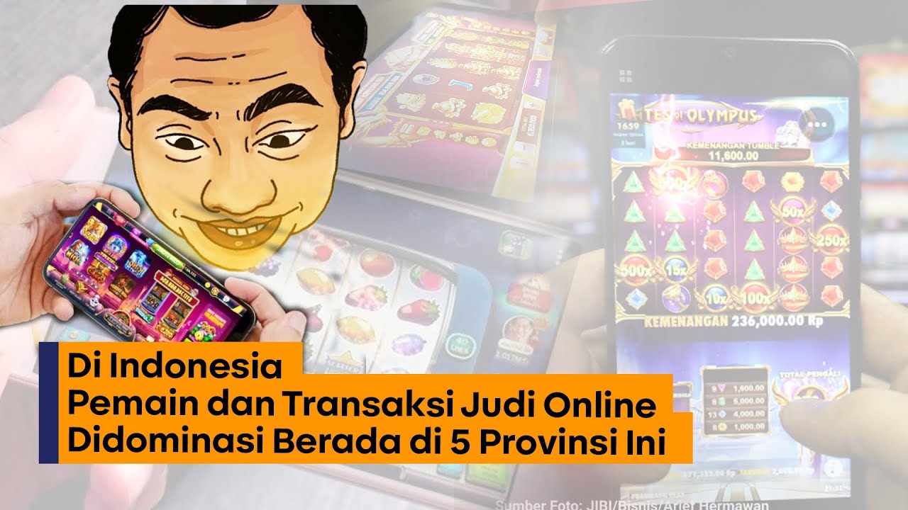 Provinsi dengan Transaksi Judi Online Tertinggi di Indonesia