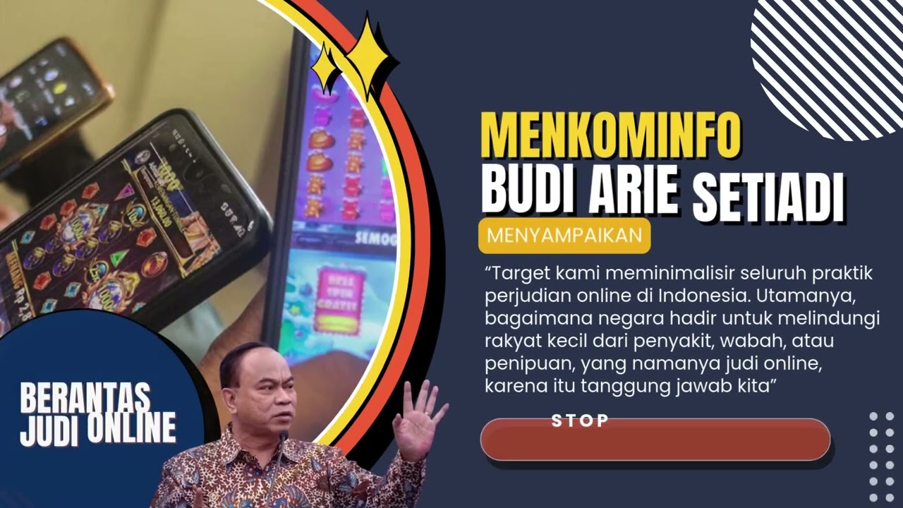 Kominfo Blokir Situs Judi Online demi Ruang Digital Aman