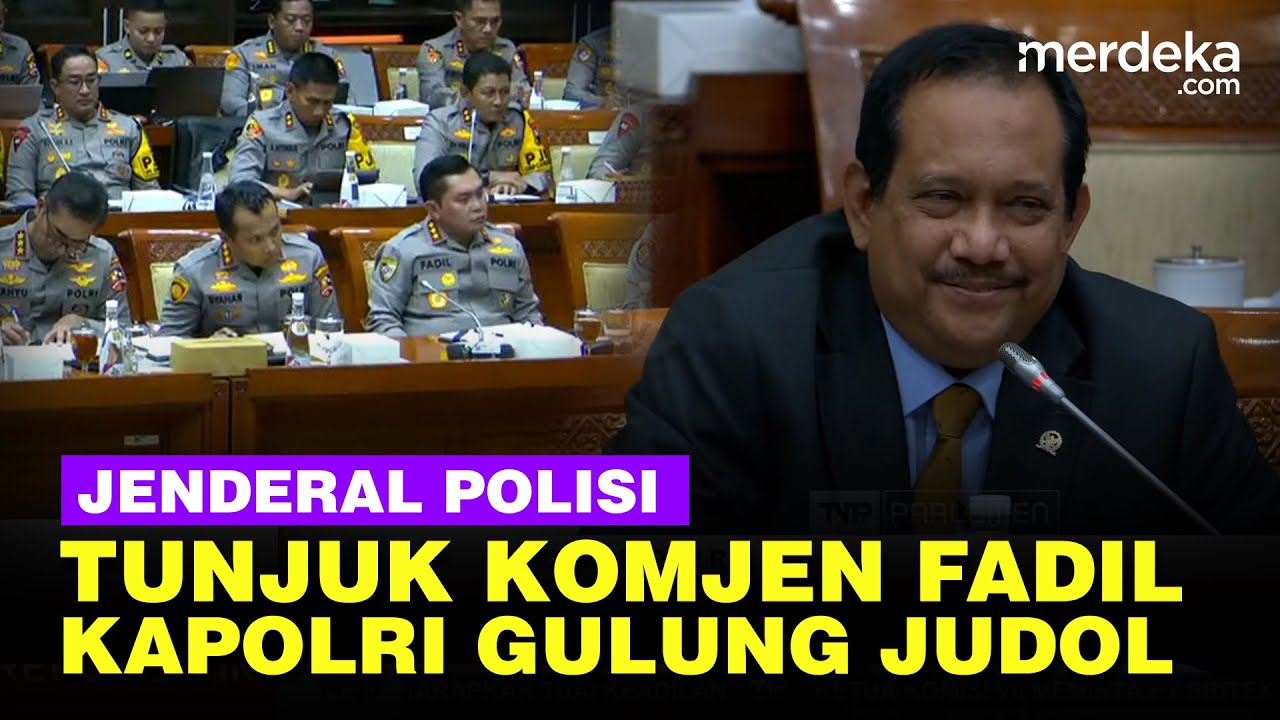 (in) Komjen Fadil Imran Tunjukkan Aksi Nyata Gulung Sindikat Judi Online