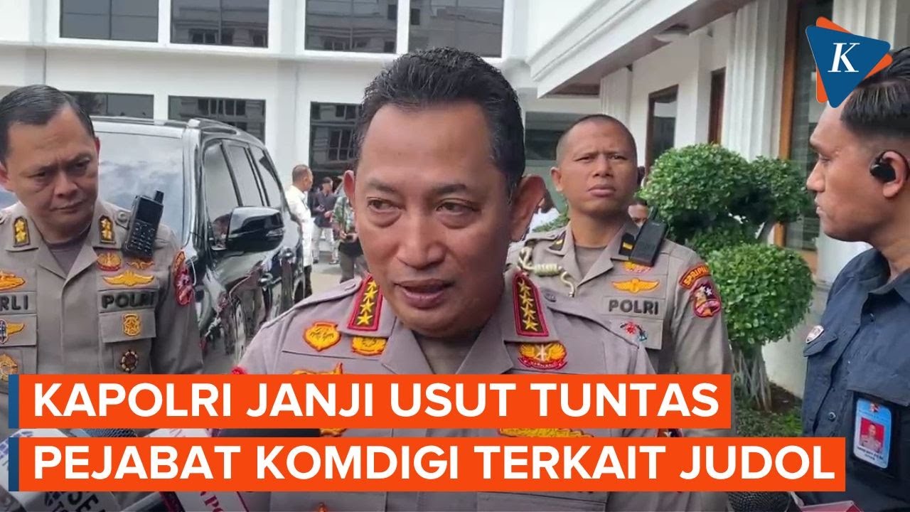 Skandal Pejabat Judi, Kapolri Tindak Tegas Keterlibatan di Komdigi