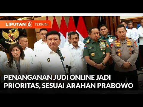 Langkah Tegas Menko Polkam Bentuk Desk Prioritas Judi Online