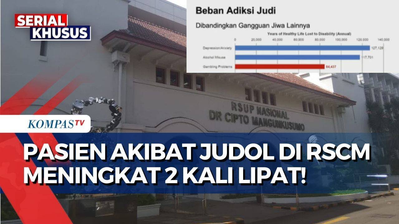 Pasien Judi Online di RSCM Meningkat Hingga 100 Orang