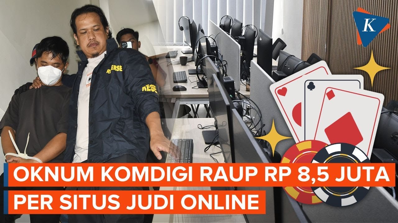 Pegawai Komdigi Membina Situs Judi dan Raup Keuntungan Rp8,5 Miliar