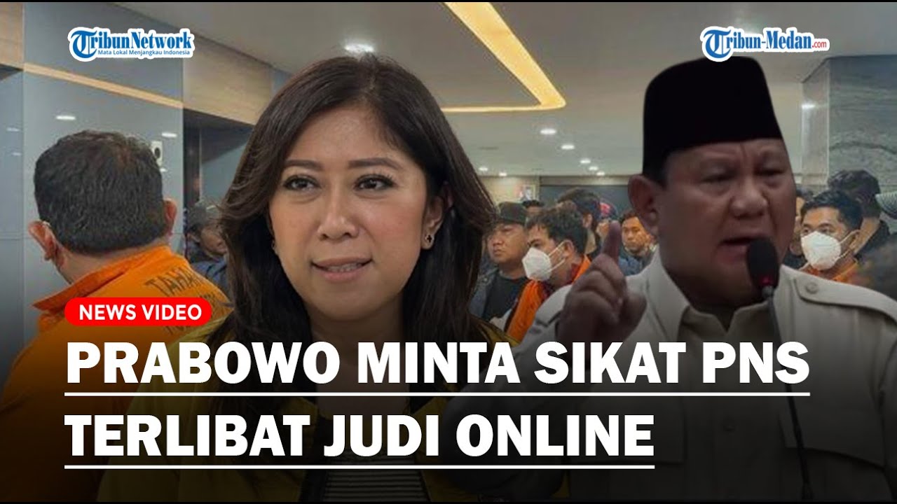 Prabowo Tanggapi Kasus PNS Komdigi Judi Online dengan Dukung Sterilisasi