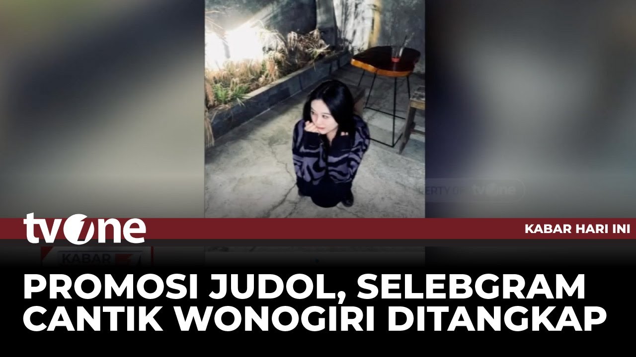 Selebgram Wonogiri Promosi Judi Online Ditangkap Polisi