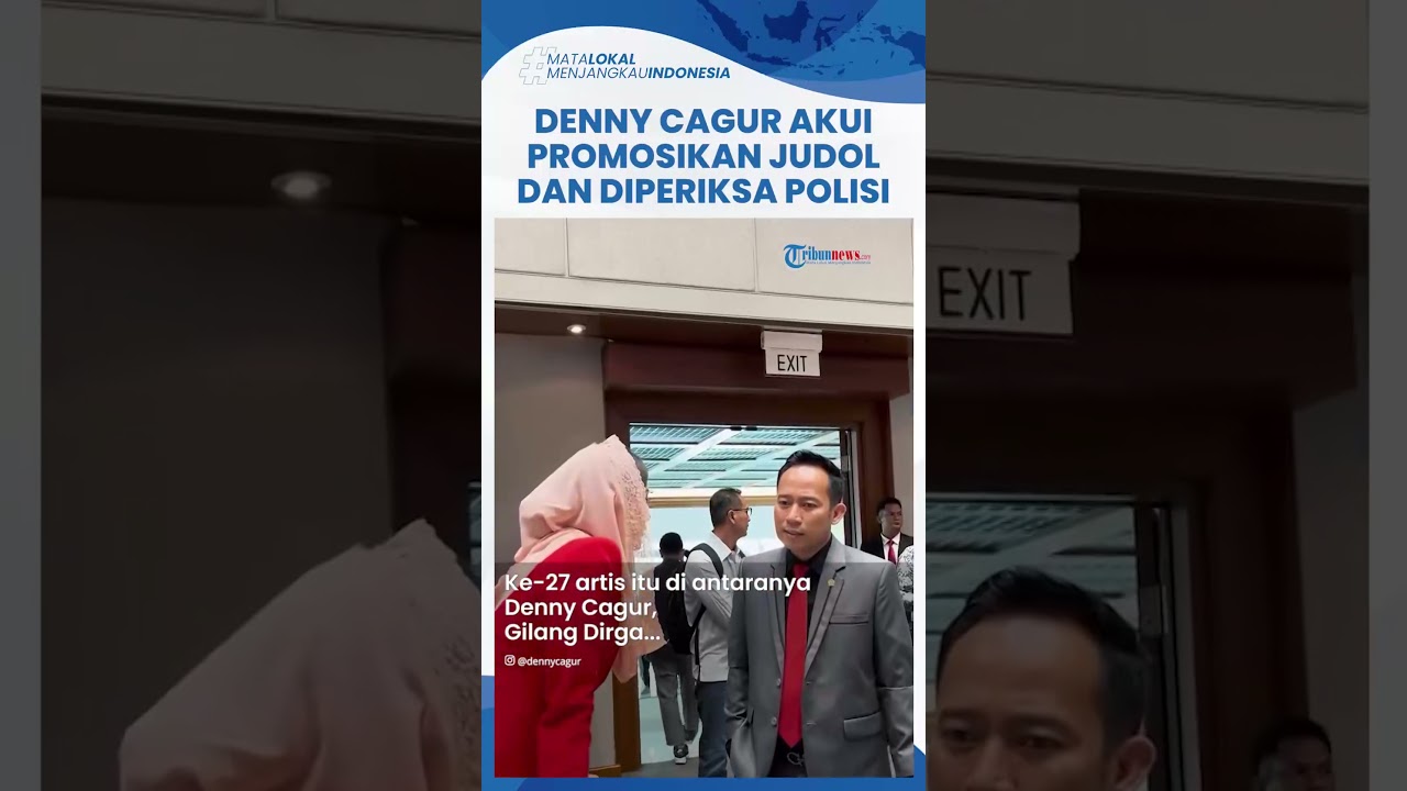 Artis Promosi Judi, Denny Cagur Akui Sudah Diperiksa Bareskrim