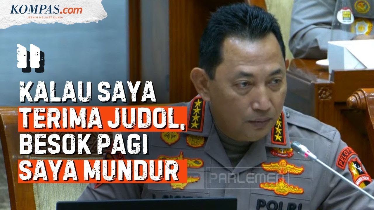 Kapolri Tegaskan Komitmen Berantas Judi Online dan Mafia Timah