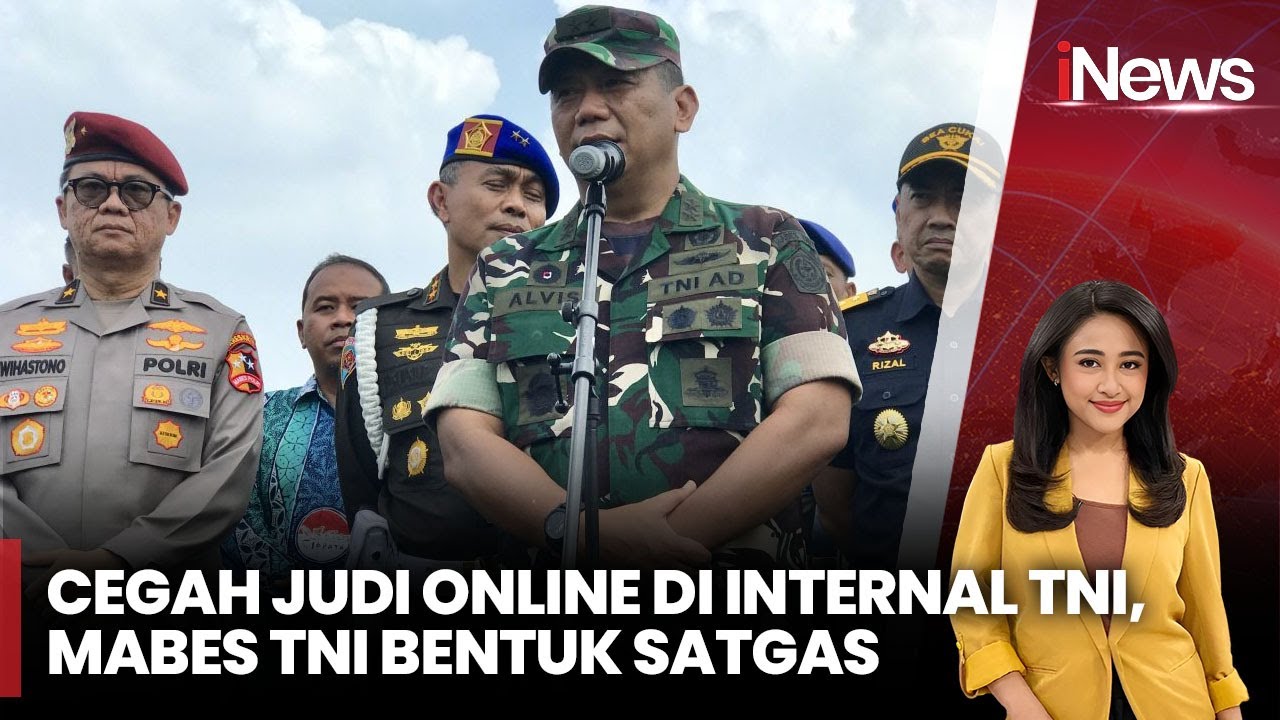 Mabes TNI Bentuk Satgas Khusus untuk Tindak dan Awasi Anggota Terkait Judi Online