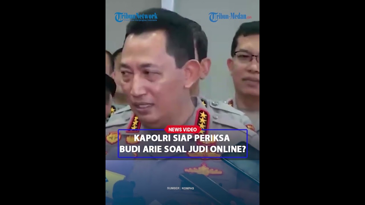 Kapolri Tegaskan Komitmen Periksa Terkait Kasus Judi Online Budi Arie