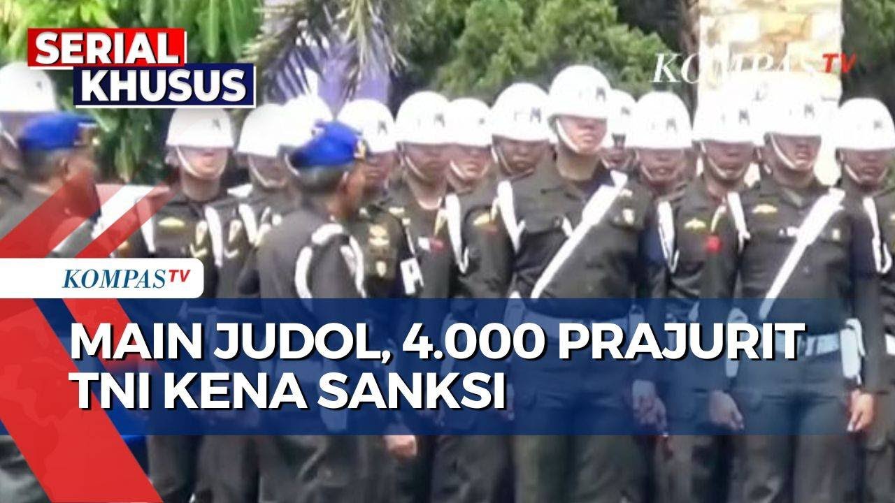 Sebanyak 4000 Prajurit TNI Terlibat Judi Online, Puspom TNI Bertindak Tegas