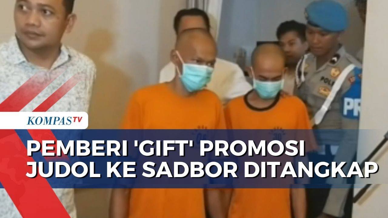 Penangkapan Dua Tersangka Pemberi Gift Promosi Judi Online kepada Gunawan Sadbor