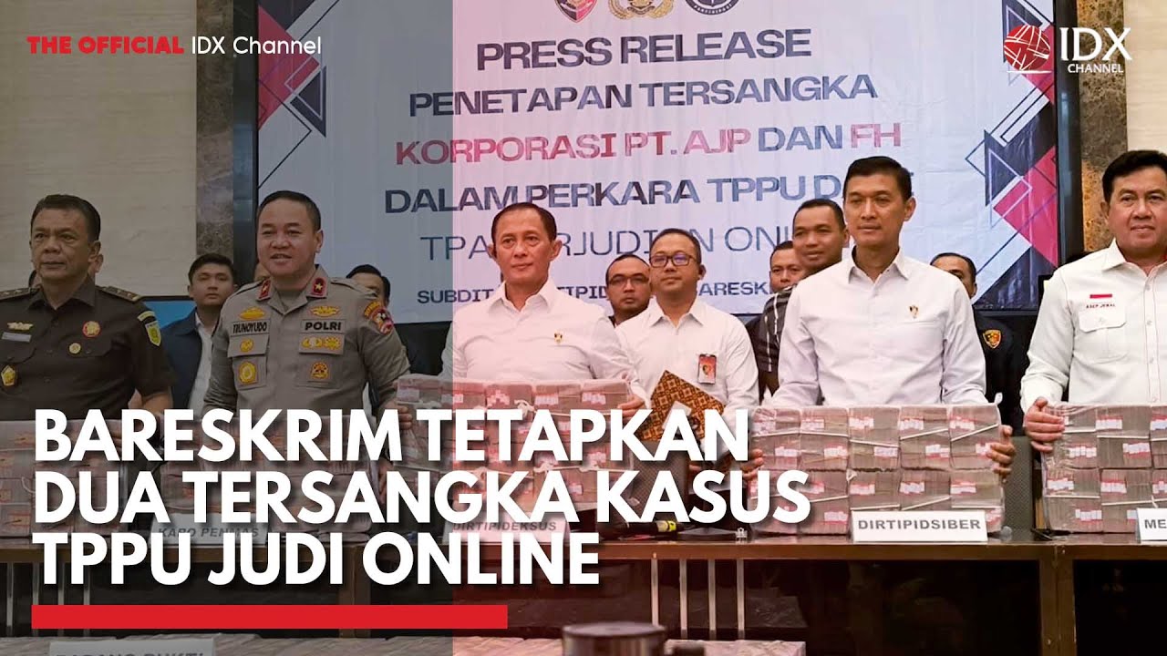 Bareskrim Polri Ungkap TPPU Judi Online Dana Rp103,2 Miliar untuk Pembangunan Hotel Aruss di Semarang