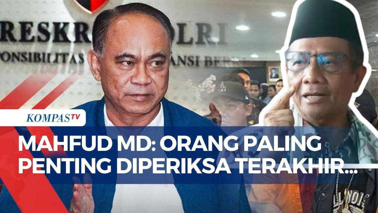 Mahfud MD Sebut Pemeriksaan Budi Arie Soal Judi Online Sebagai Langkah Positif