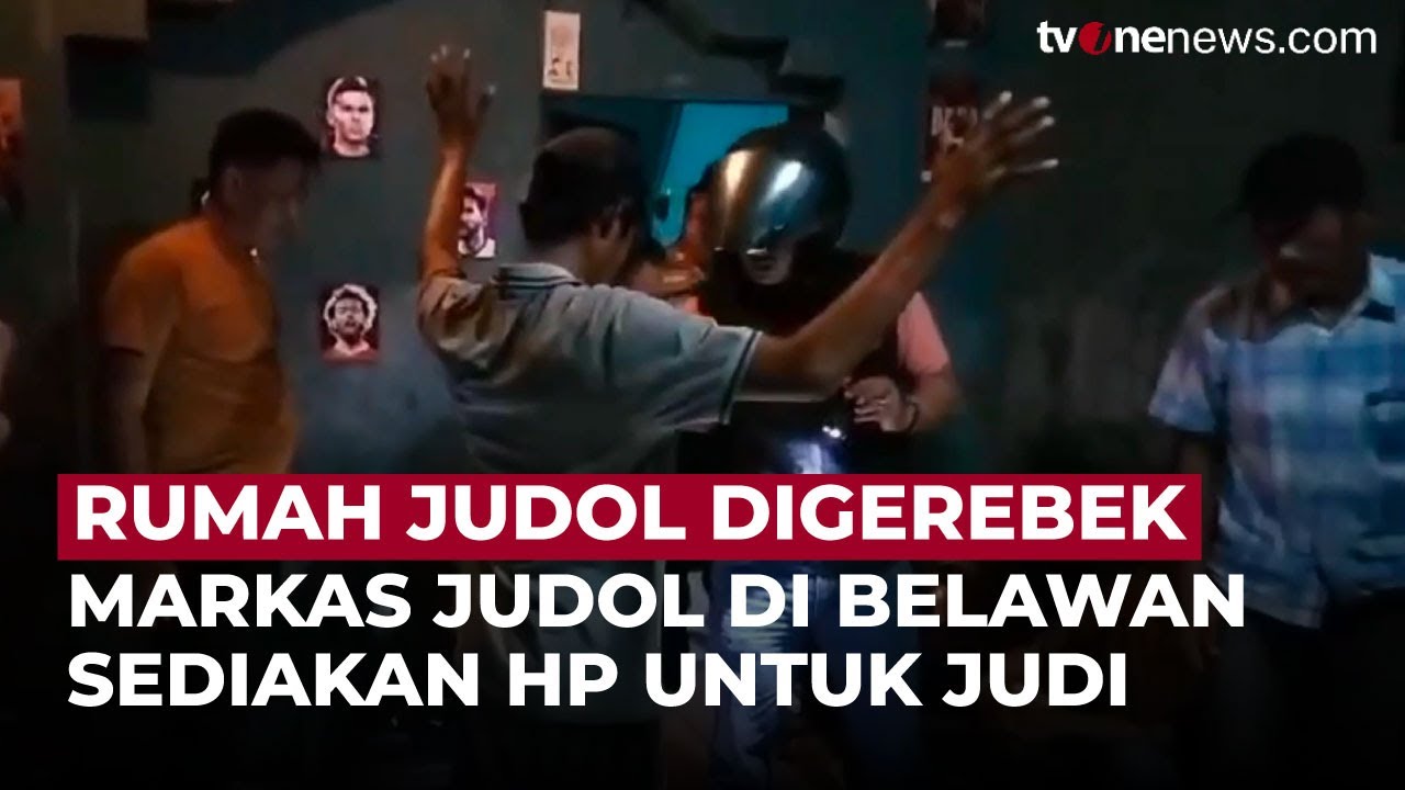 Penggerebekan Markas Judi Online di Belawan: 14 Tersangka Ditangkap