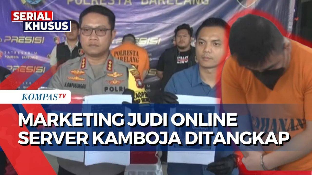 Marketing Judi Online Jaringan Kamboja Ditangkap dengan Omzet Puluhan Juta