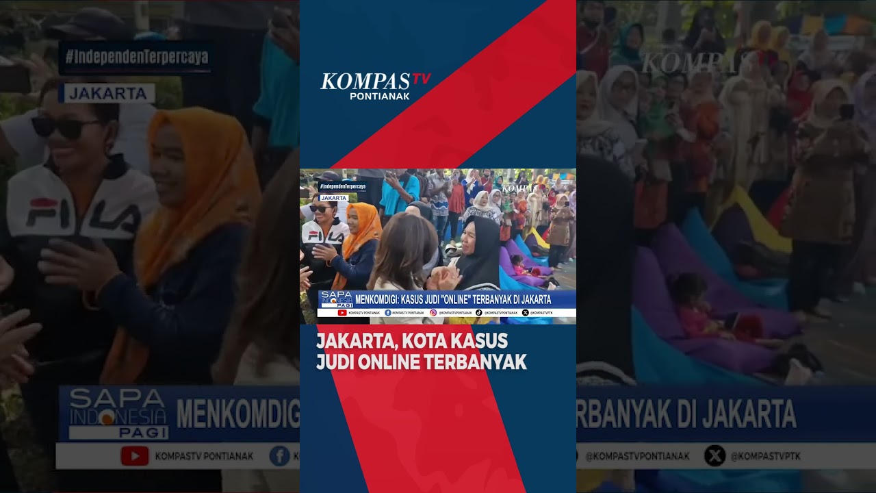 Menkomdigi Sebut Judi Online Terbanyak Ada di Jakarta Utara