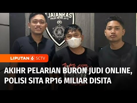 Pelarian Berakhir Buron Judi Online Ditangkap dengan Barang Bukti Rp16 Miliar