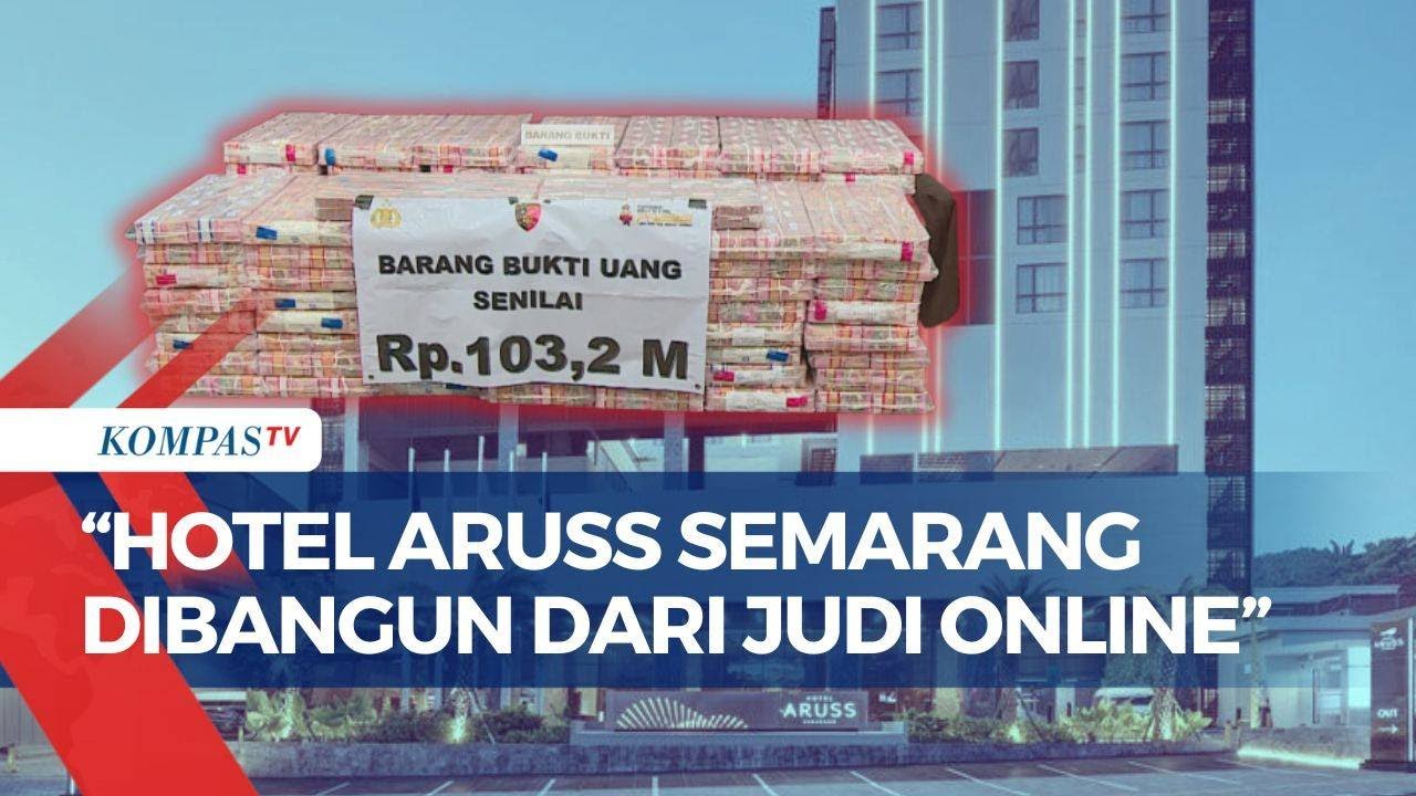 Polisi Sita Rp103,2 Miliar dari Kasus Pencucian Uang Judi Online di Hotel Aruss Semarang