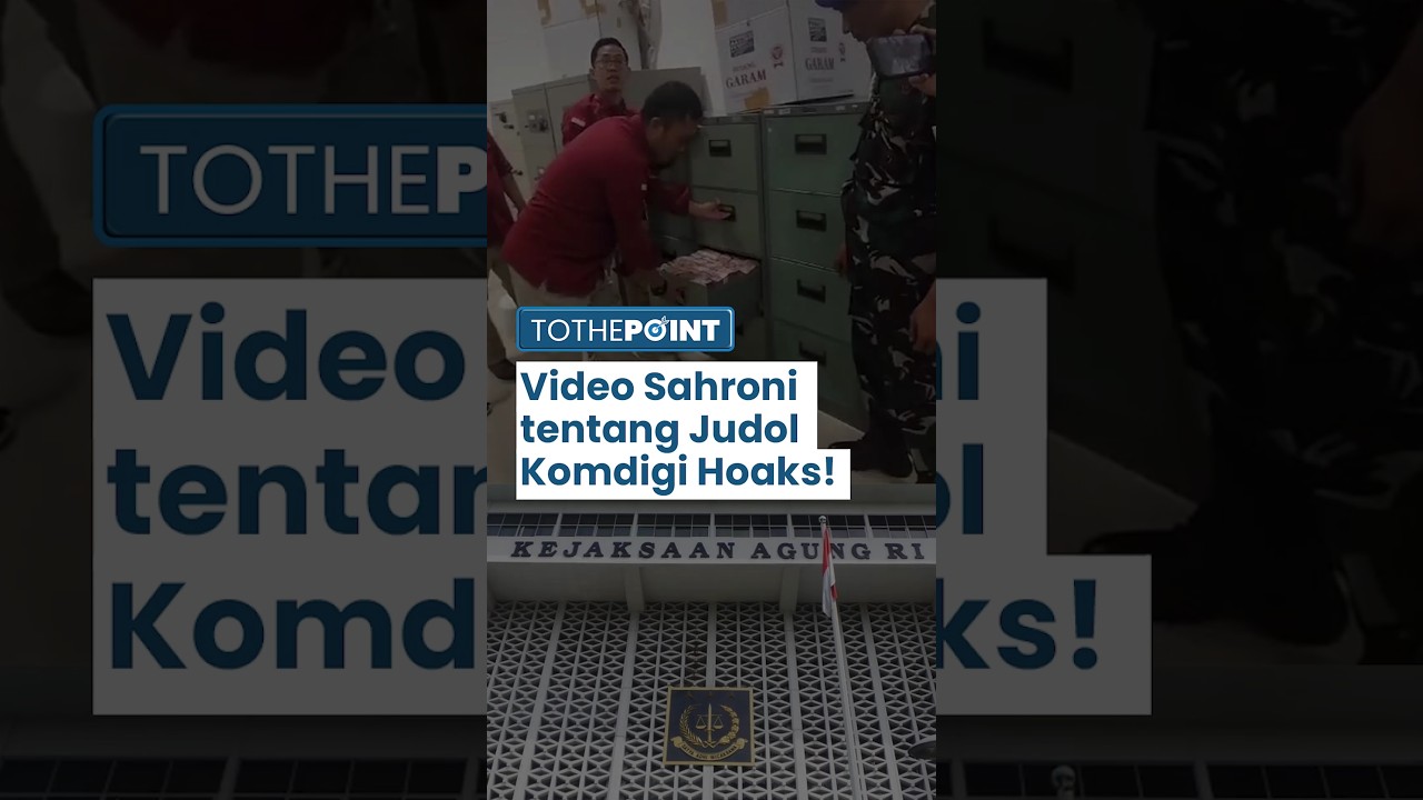 Kejagung Pastikan Video Inspeksi Uang Judi Online yang Diunggah Sahroni Adalah Hoaks