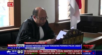Sidang Perdana Tiga Perwira Polda Jabar dalam Kasus Suap Judi Online