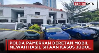 Deretan Mobil Mewah Sitaan Kasus Judi Online yang Menghebohkan