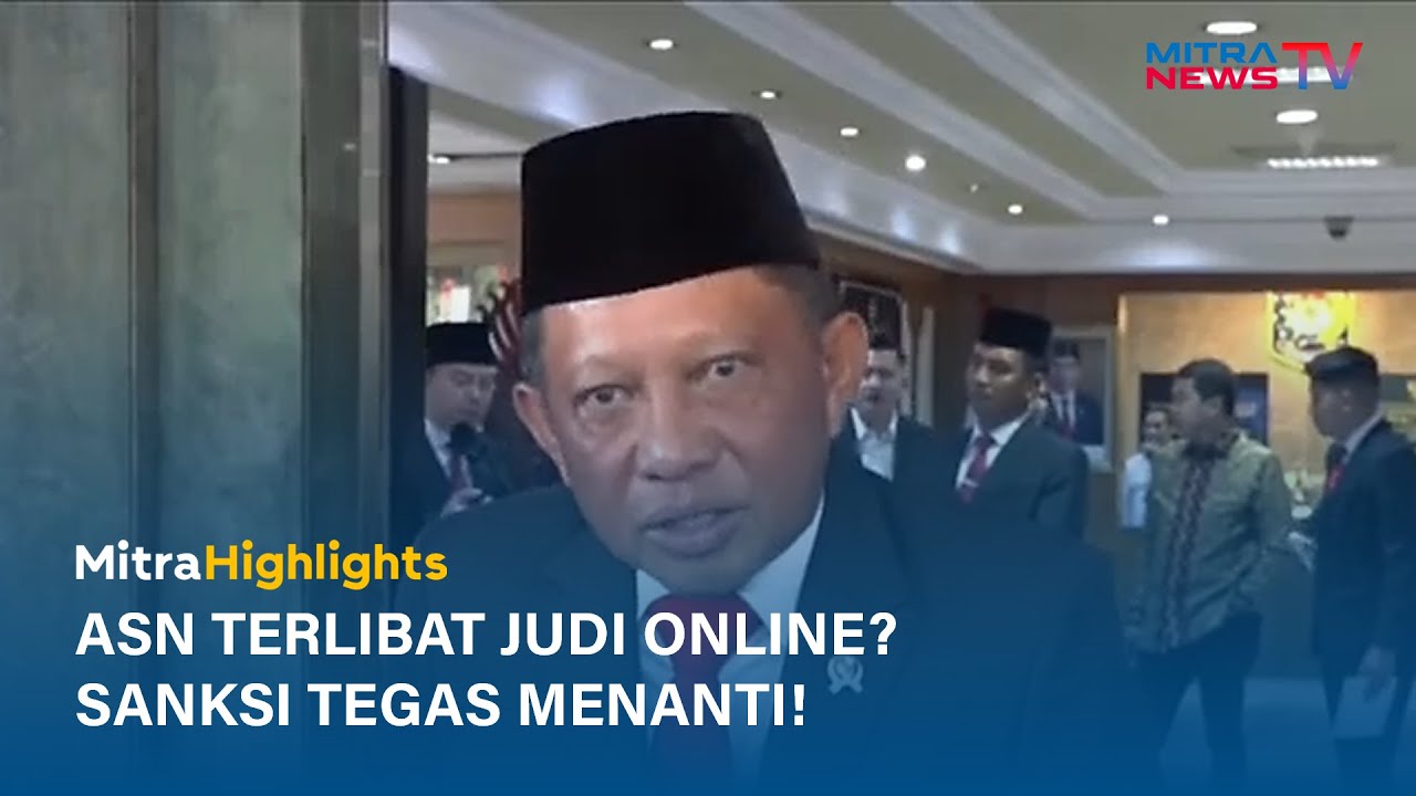 Mendagri Tito Karnavian: Sanksi Tegas bagi ASN Terlibat Judi Online