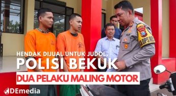 Polsek Socah Tangkap Dua Pelaku Pencurian Motor untuk Judi Online