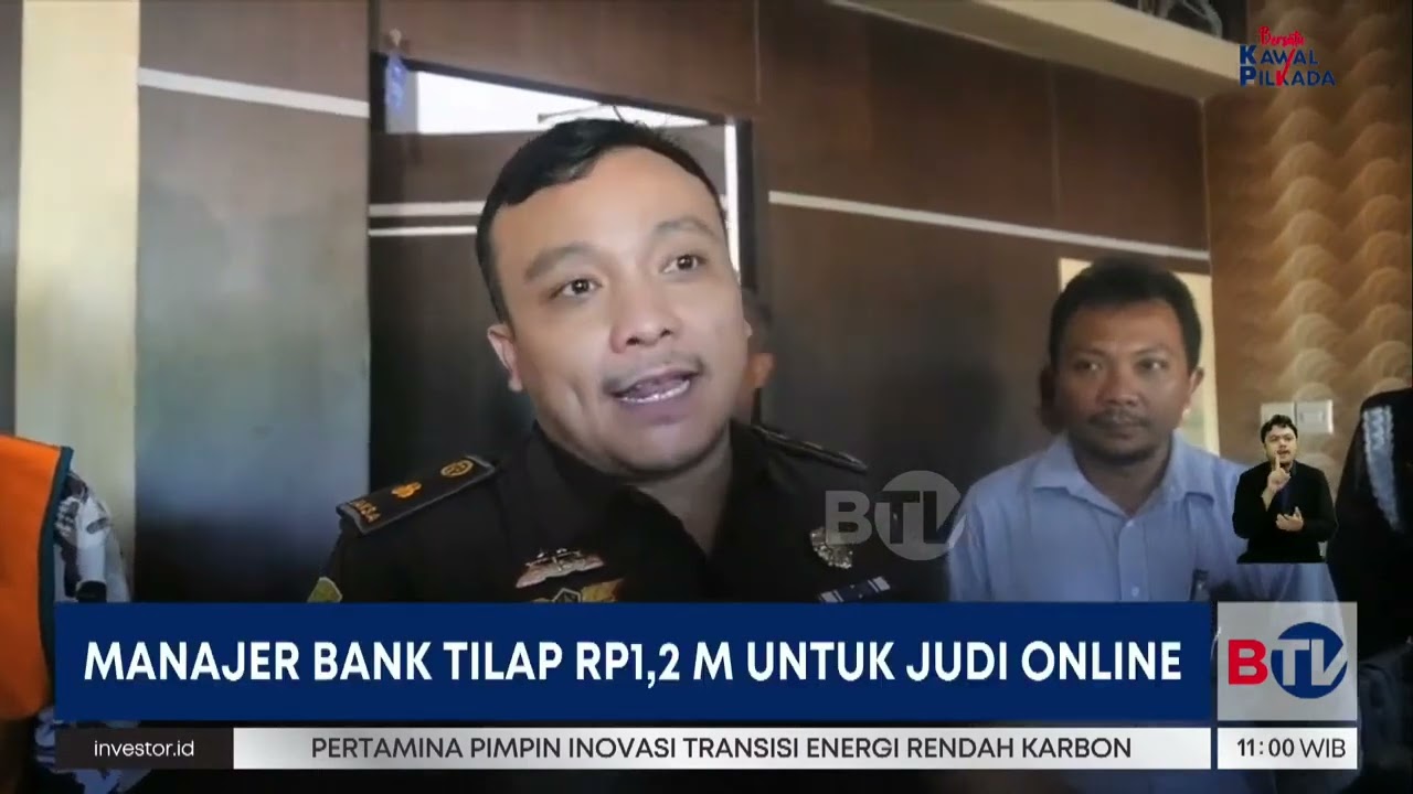 Manajer Bank Gelapkan Dana Nasabah untuk Judi Online