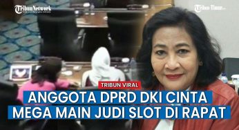 Cinta Mega Viral Diduga Main Game Slot Saat Rapat Paripurna DPRD DKI