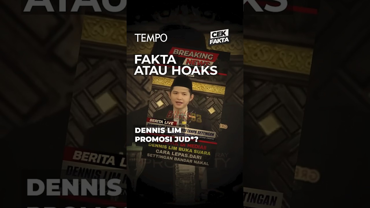Fakta di Balik Video Deepfake Dennis Lim Promosi Judi Online