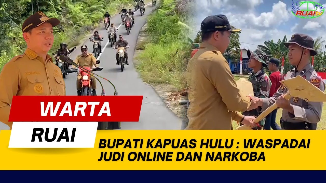 Bupati Kapuas Hulu Ingatkan Bahaya Judi Online dan Narkoba bagi Generasi Muda