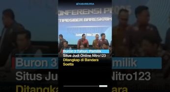 Buron 3 Tahun Akhirnya Tertangkap Pemilik Situs Judol Nitro123 Diamankan di Soetta