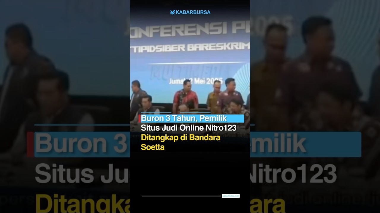 Buron 3 Tahun Akhirnya Tertangkap Pemilik Situs Judol Nitro123 Diamankan di Soetta