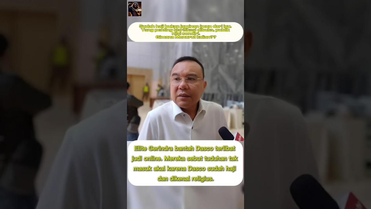 Gerindra Tegaskan Sufmi Dasco Ahmad Tak Terlibat Judi Online